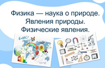 Физика - наука о природе